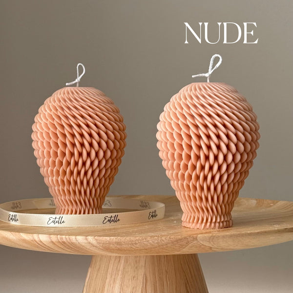 Geometric Balloon Soy Candle — Bougie de Soja Ballon Géométrique
