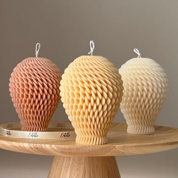 Geometric Balloon Soy Candle — Bougie de Soja Ballon Géométrique