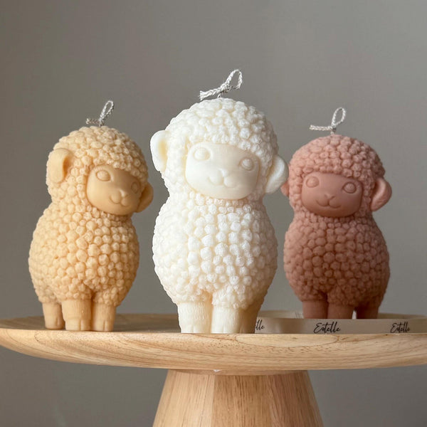 Sheep Nursery Soy Candle — Bougie de Soja Mouton