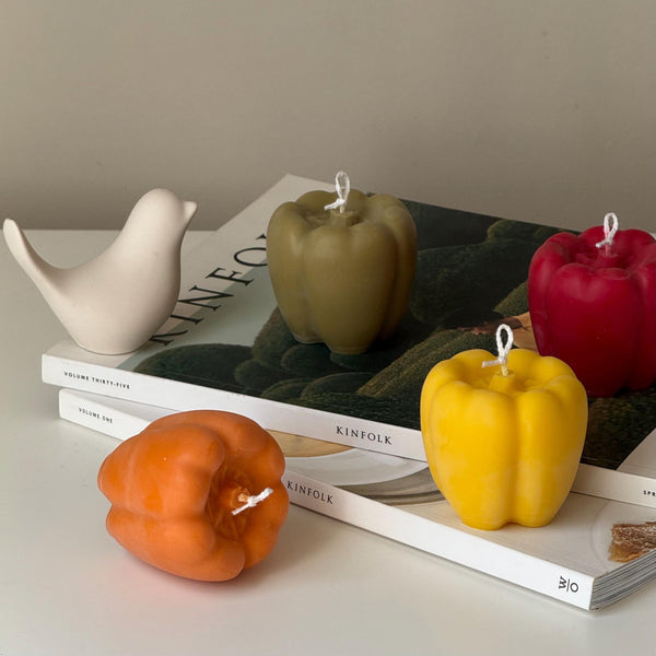 Bell Pepper Soy Candle — Bougie de Soja Poivron
