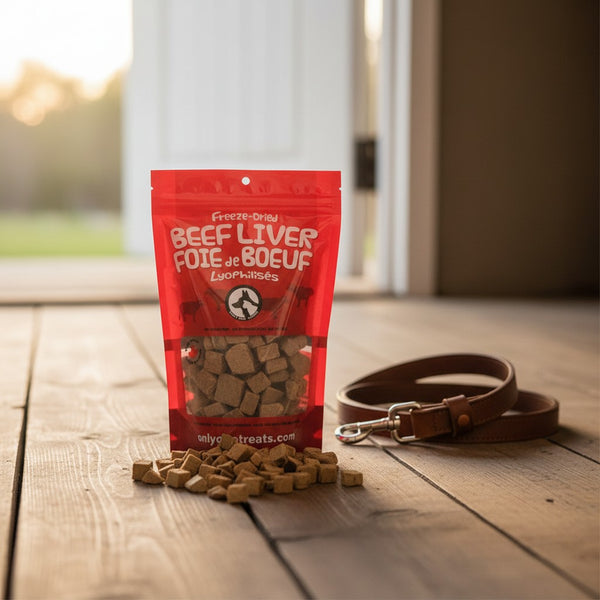 Freeze-Dried Beef Liver 100g — Foie de Bœuf Lyophilisé 100g