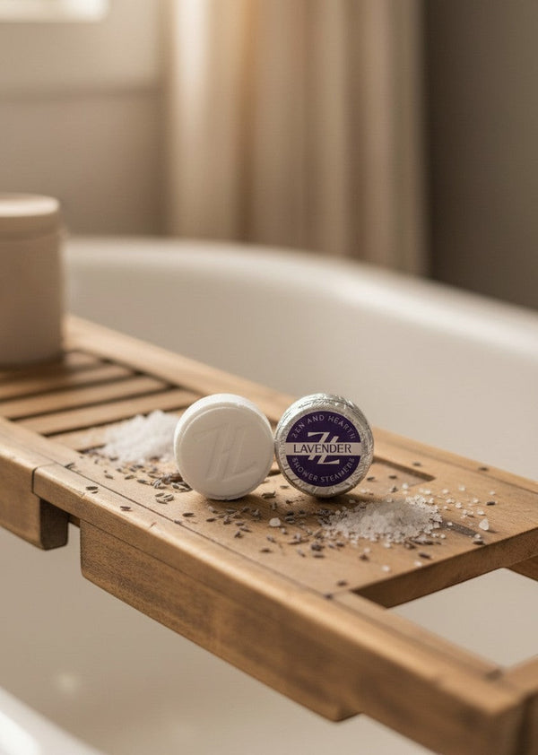 Lavender Shower Steamers — Pastilles de Douche à la Lavande Zen & Hearth