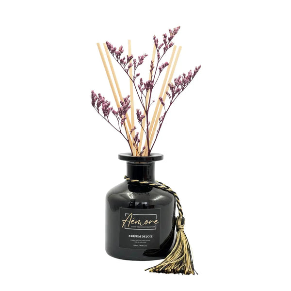 Canadian Fleur Reed Diffuser – Diffuseur à Bâtons Parfum de Joie Fait au Canada
