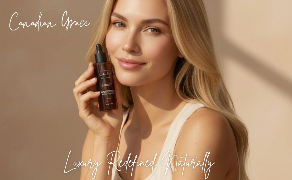 Canadian Grace 100% Organic Rosehip Oil — Huile de Rosier Muscat Biologique 100 % Canadian Grace