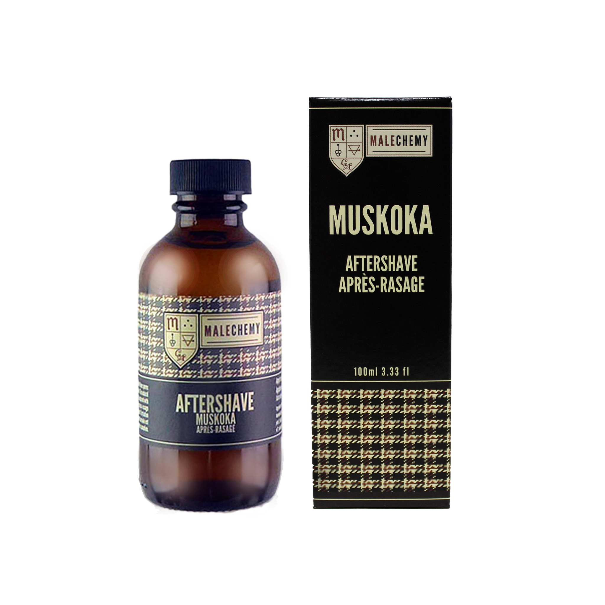 Canadian Malechemy Muskoka Aftershave - After-Rasage Muskoka Fait au Canada