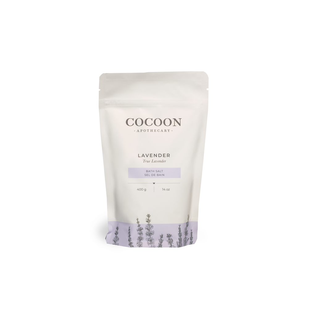 Canadian Lavender Bath Salts - Sels de Bain Lavande Fait au Canada