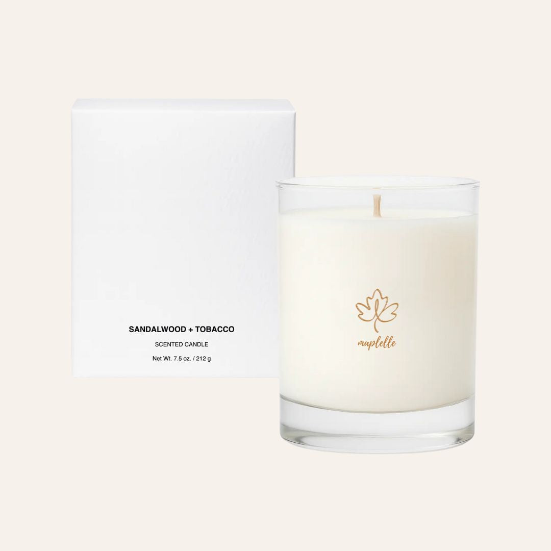 Canadian Candle Bergamot & Lemon – Bougie Bergamote & Citron Fait au Canada