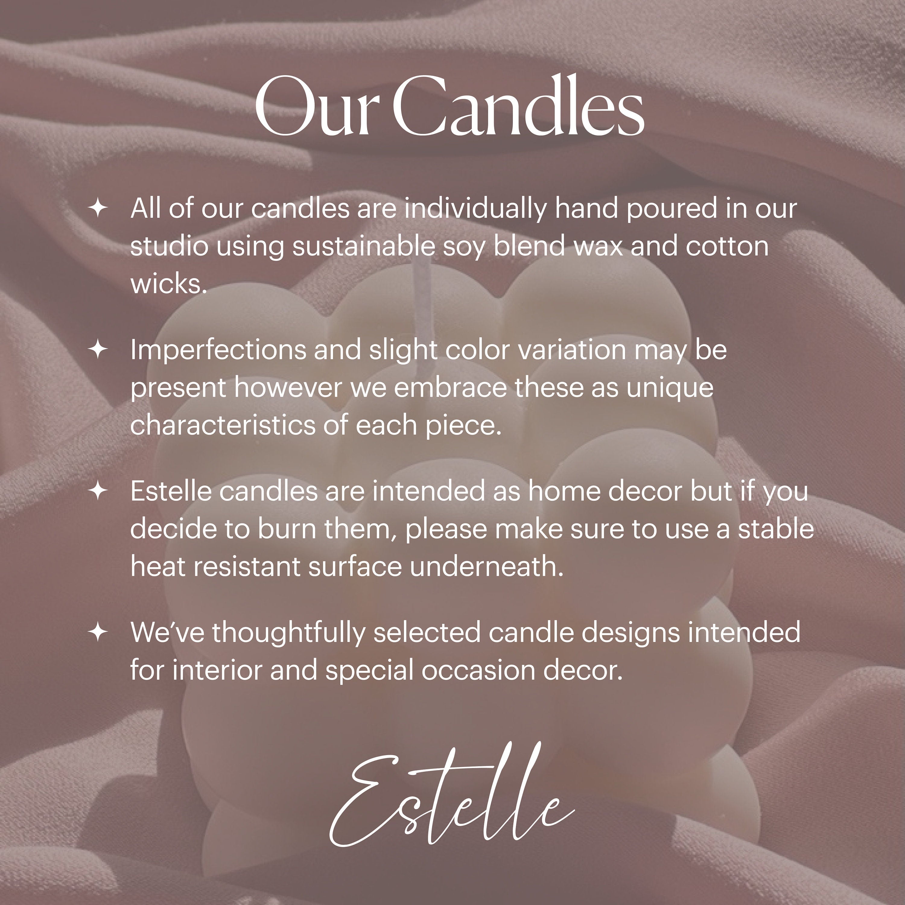 Big Ribbed Hourglass Soy Pillar Candle — Grande Bougie Pilier de Soja Sablier Côtelée