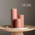 Small Classic Pillar Soy Candle — Petite Bougie Pilier Classique en Soja