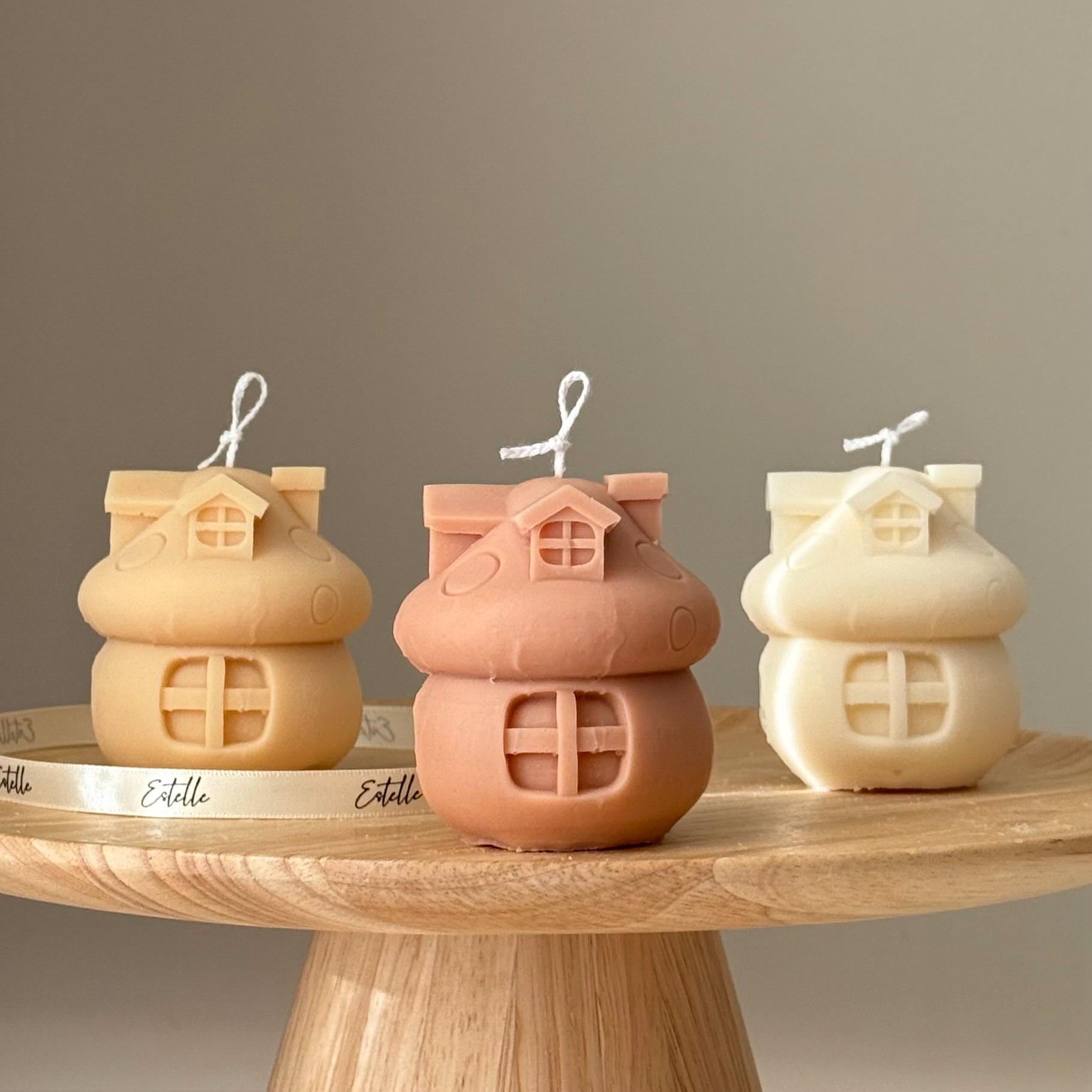 Tiny House Soy Candle — Bougie de Soja Maisonnette