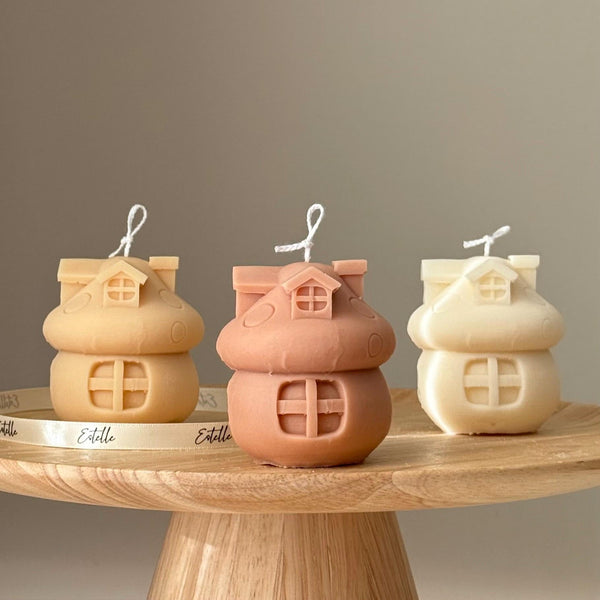 Tiny House Soy Candle — Bougie de Soja Maisonnette