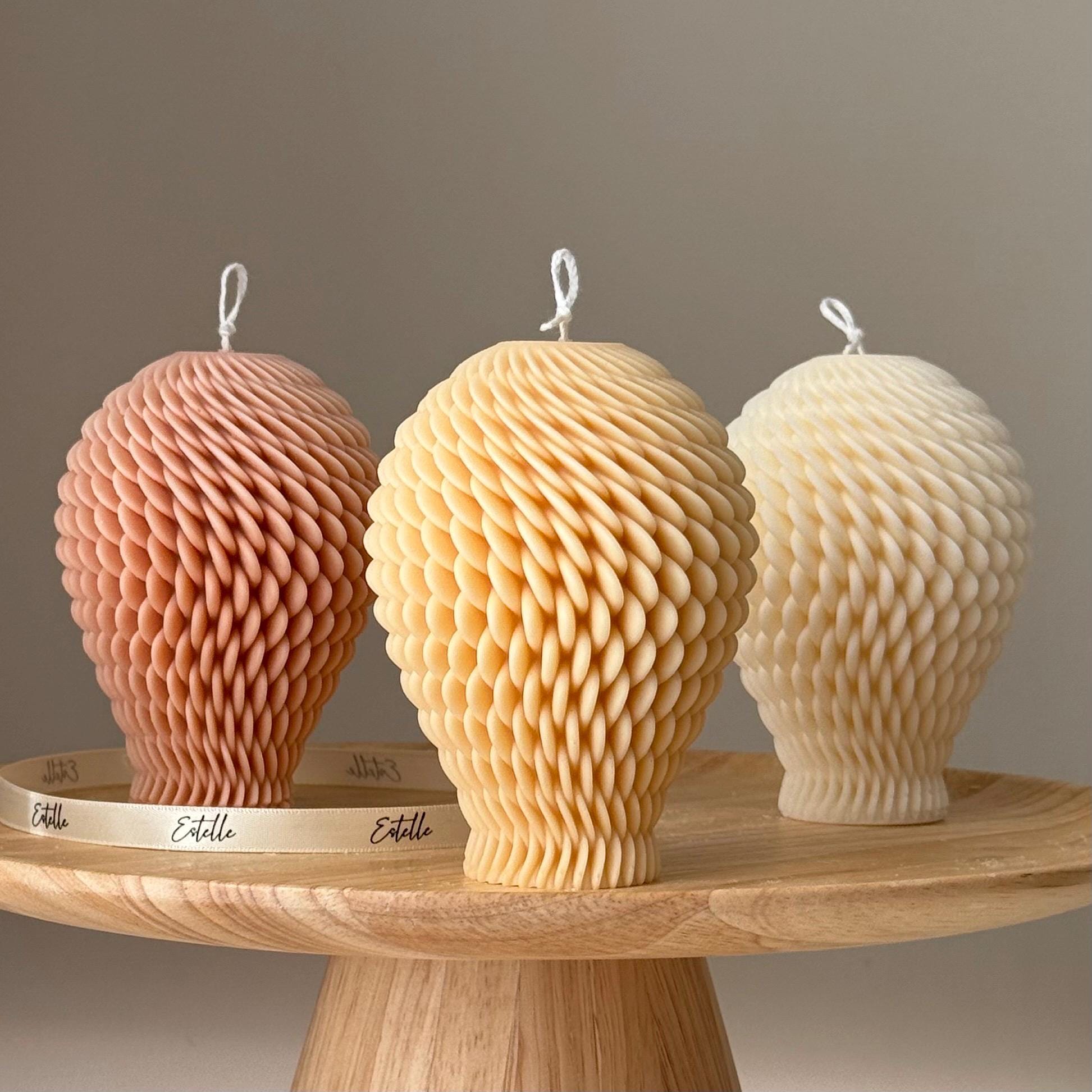 Geometric Balloon Soy Candle — Bougie de Soja Ballon Géométrique