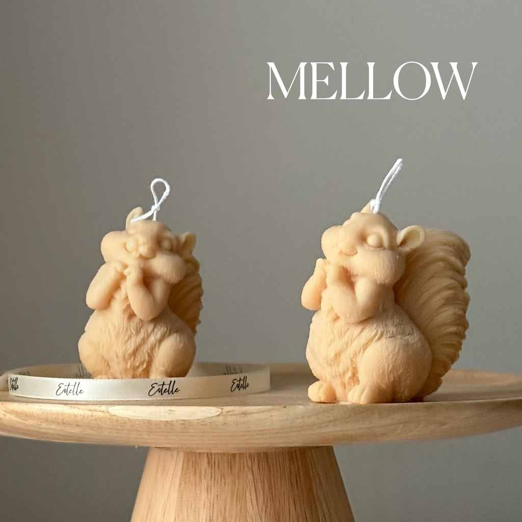 Squirrel Soy Candle — Bougie de Soja Écureuil