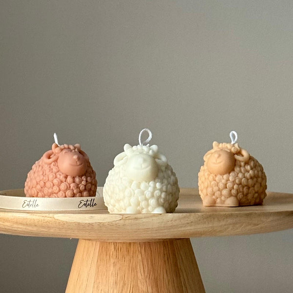 Sheep Soy Candle — Bougie de Soja Brebis