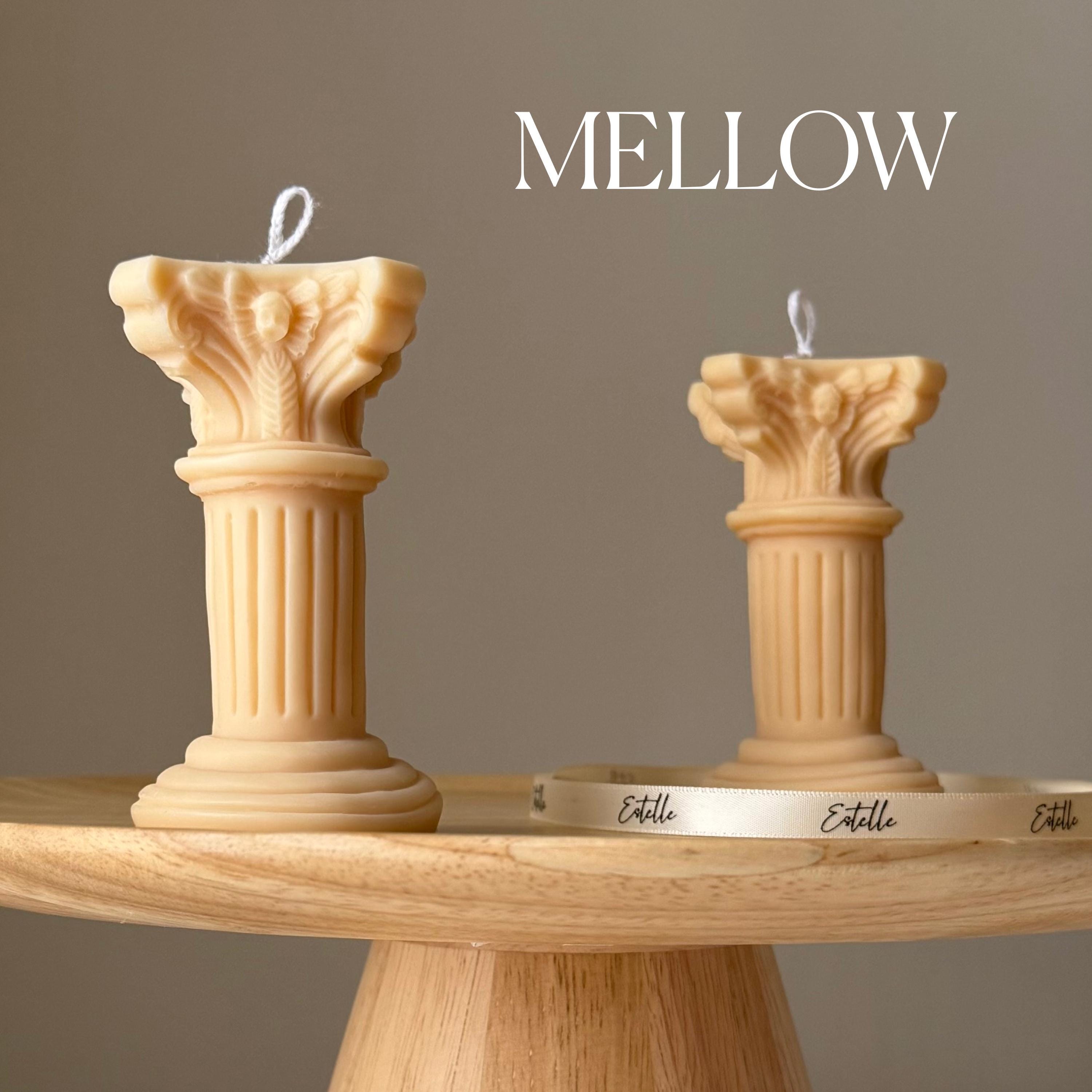 Tiny Column Soy Candle — Petite Bougie de Soja Colonne