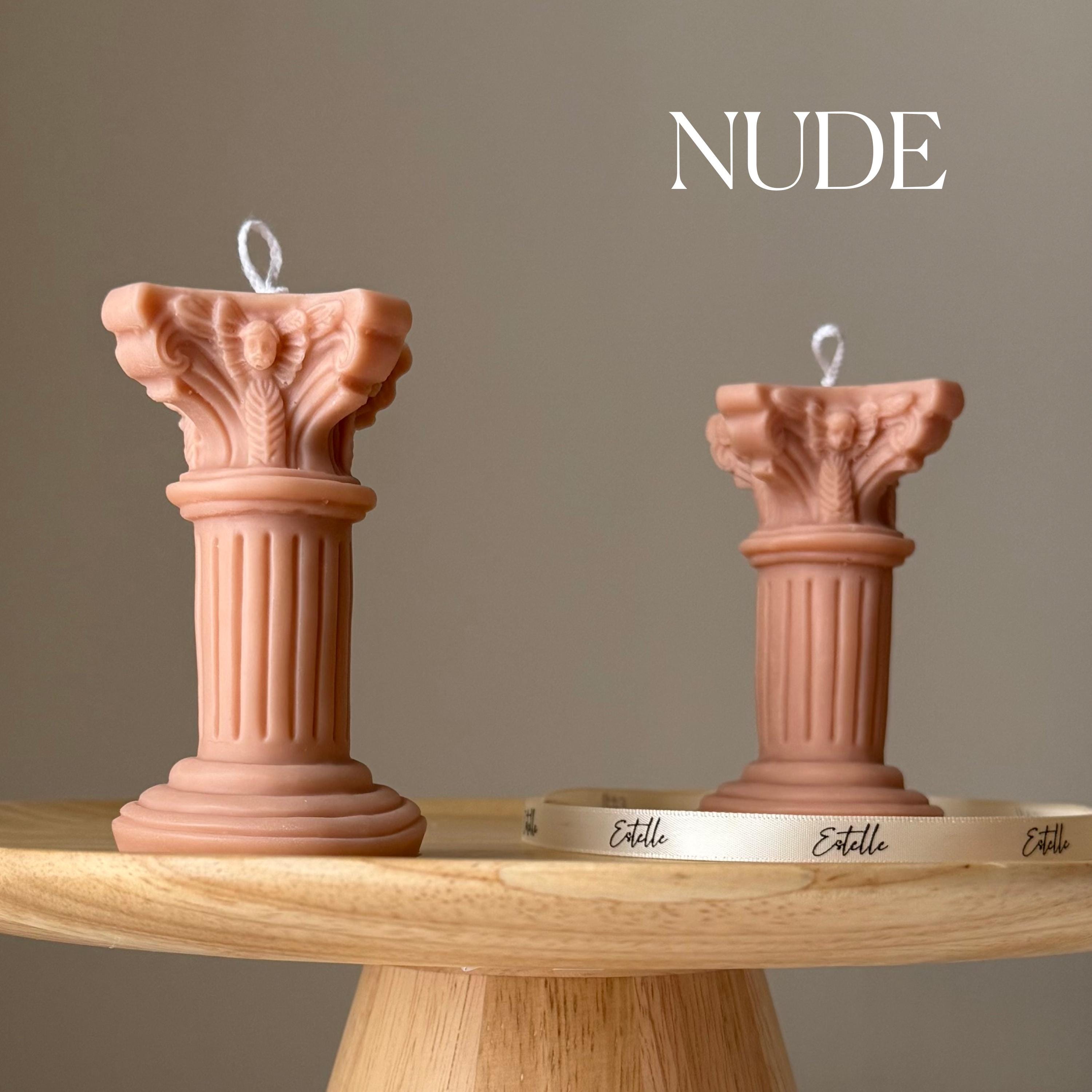 Tiny Column Soy Candle — Petite Bougie de Soja Colonne