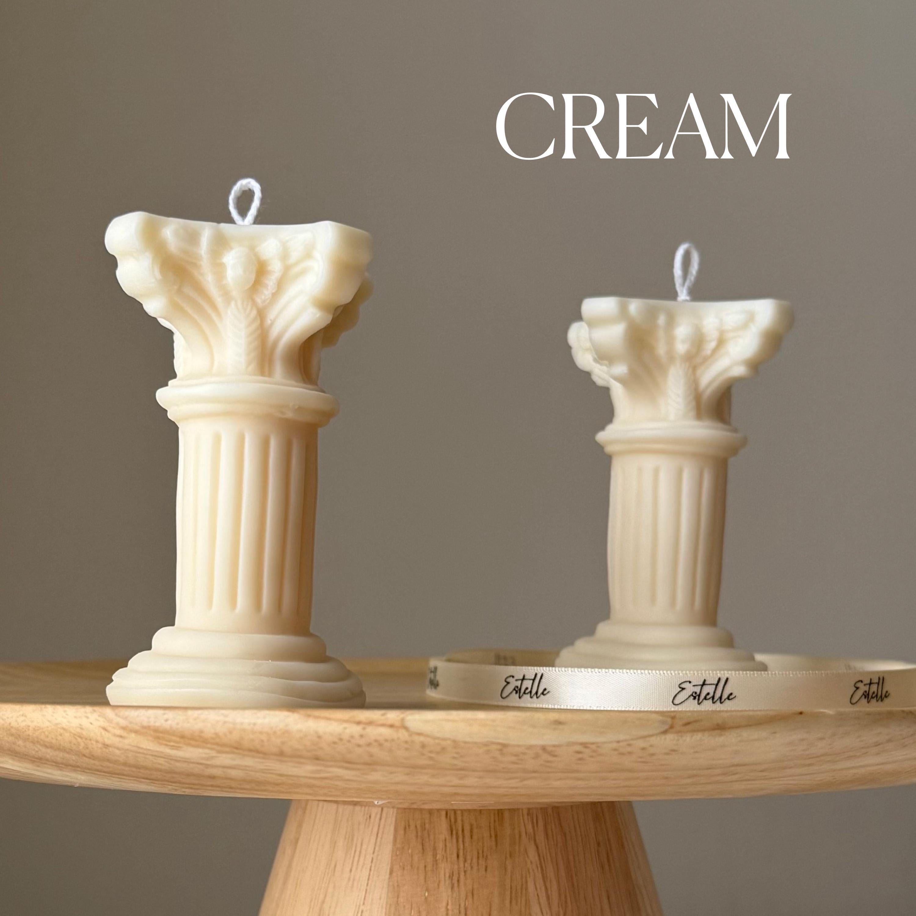 Tiny Column Soy Candle — Petite Bougie de Soja Colonne