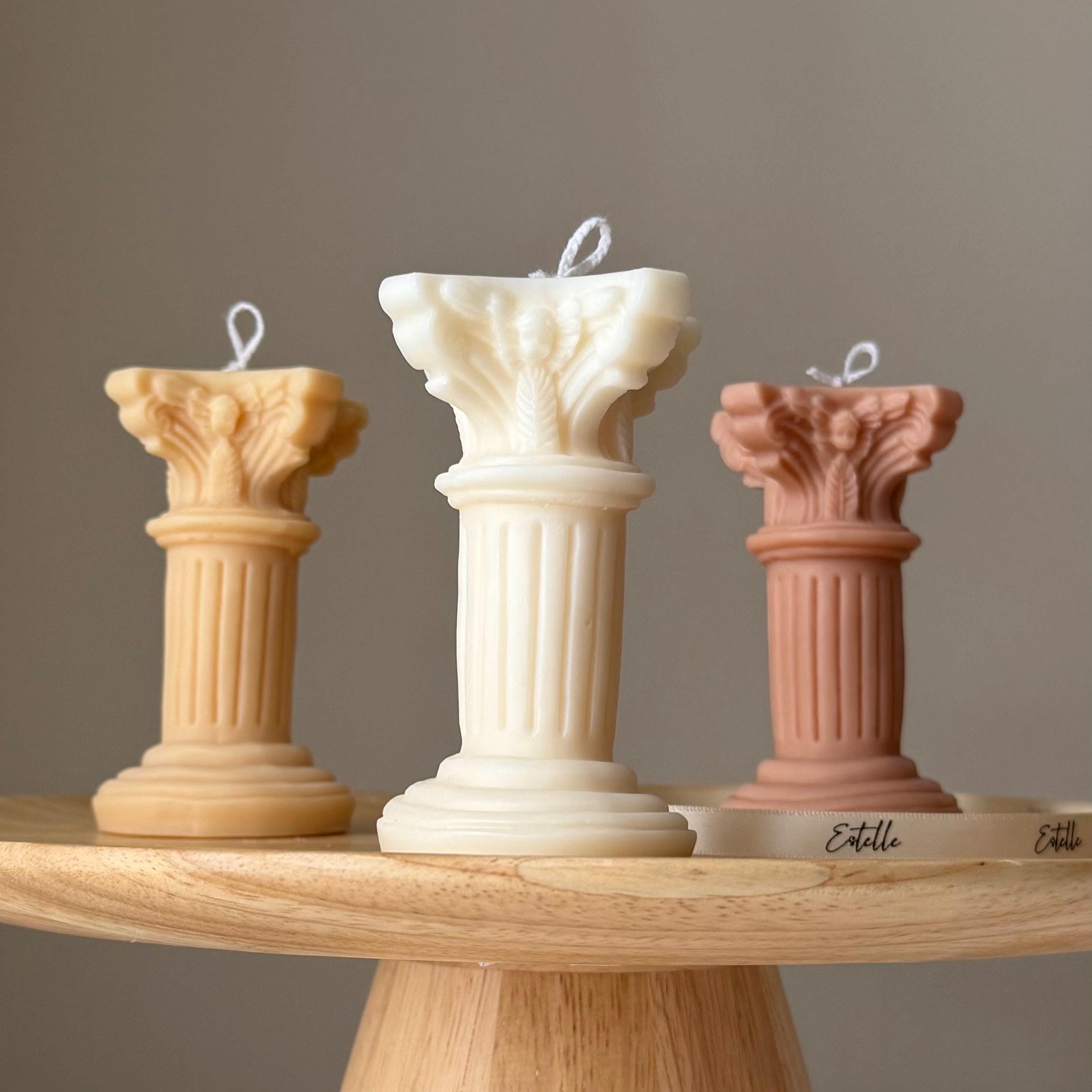 Tiny Column Soy Candle — Petite Bougie de Soja Colonne