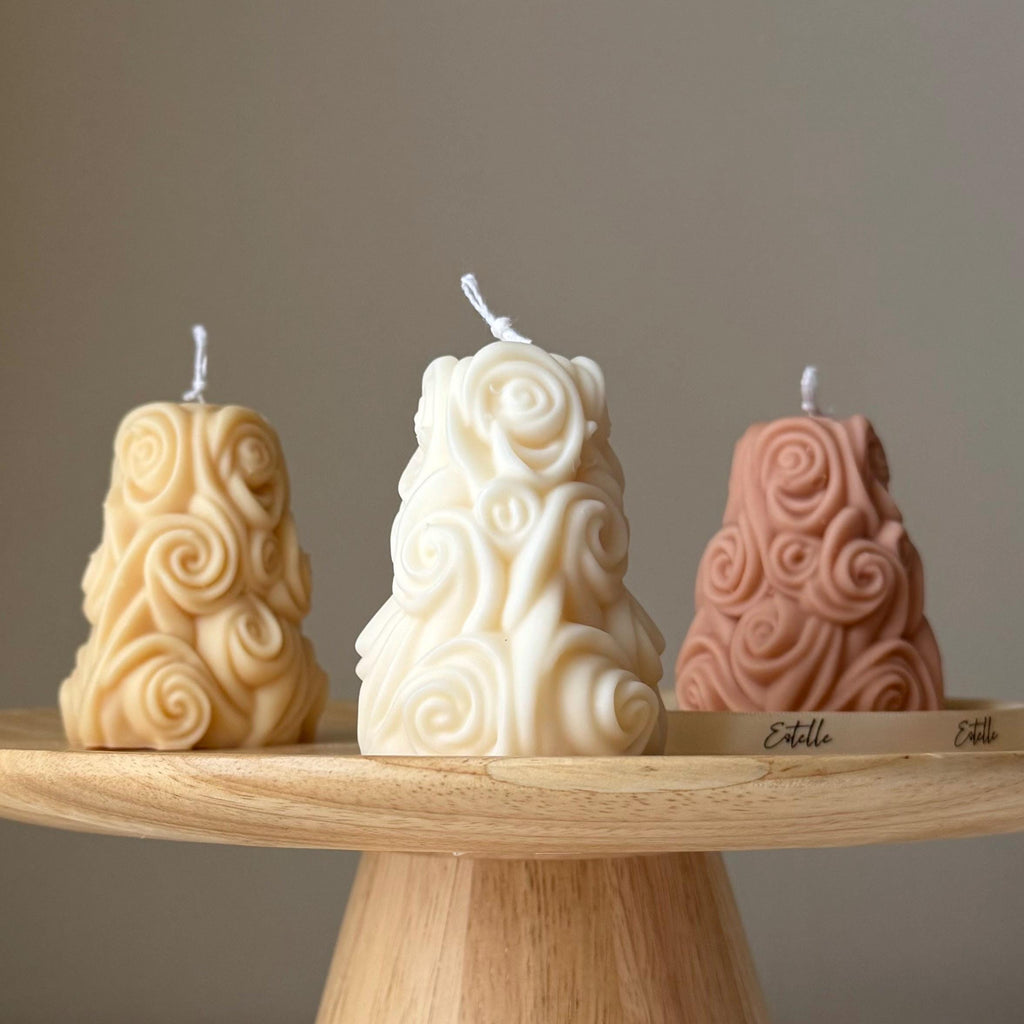 Roses Soy Candle — Bougie de Soja Roses