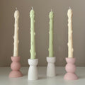 Asparagus Taper Candle — Bougie Conique Asperge