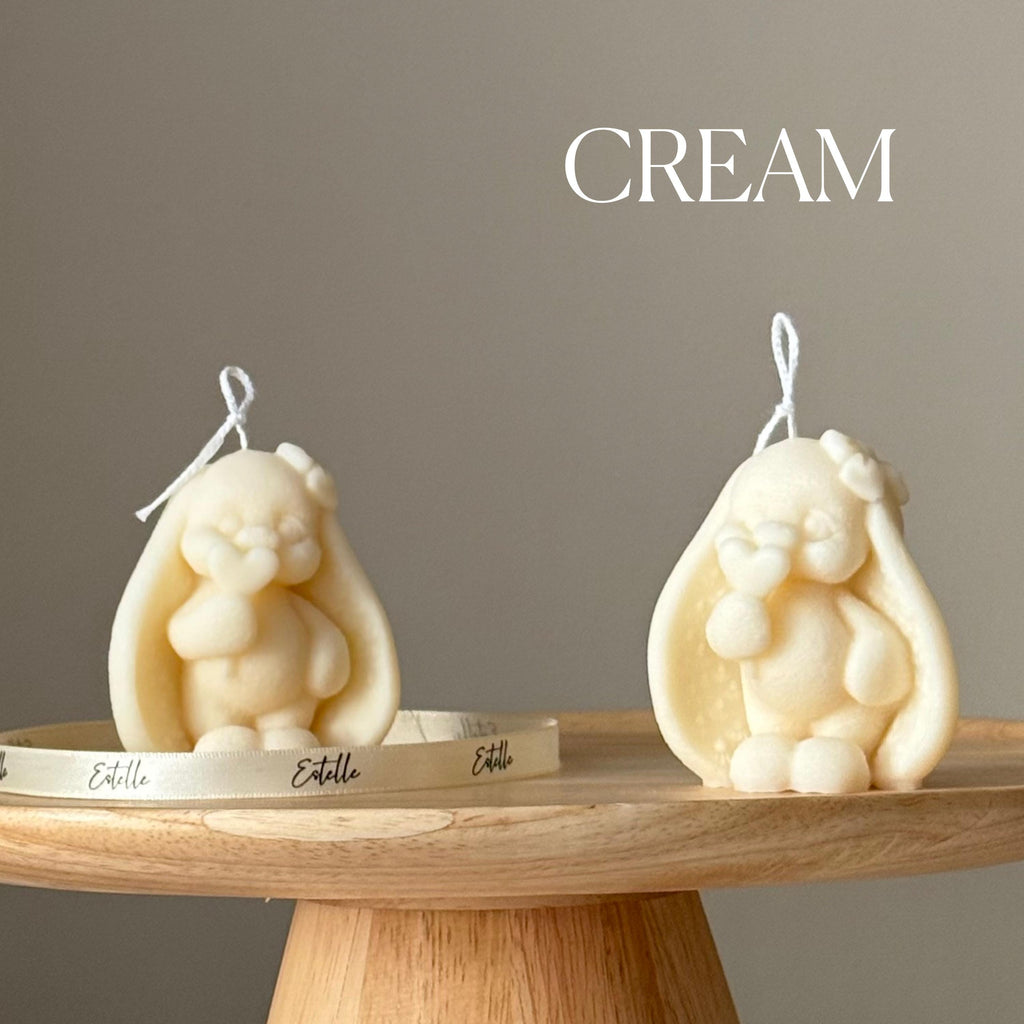 Tiny Bunny Easter Soy Candle — Bougie de Soja Lapin de Pâques
