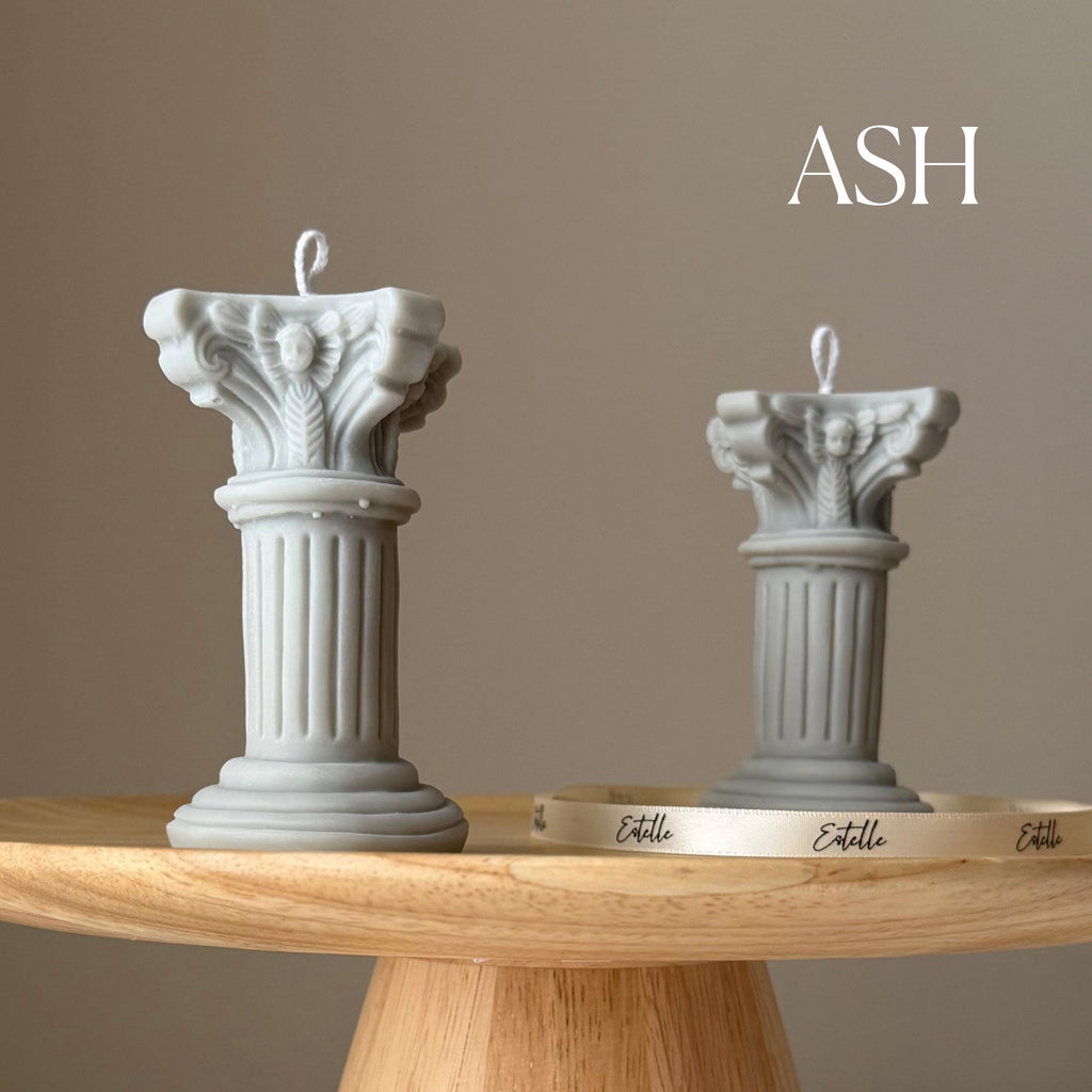 Tiny Column Soy Candle — Petite Bougie de Soja Colonne