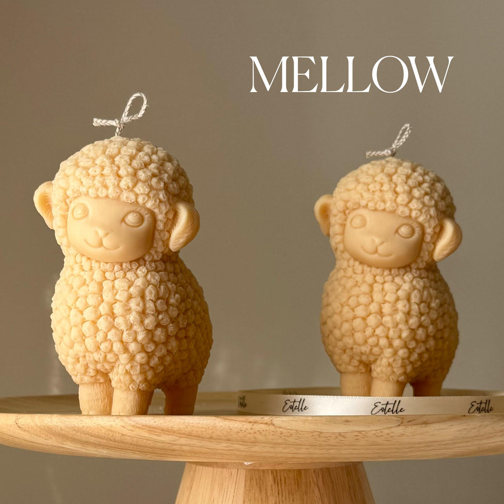 Sheep Nursery Soy Candle — Bougie de Soja Mouton