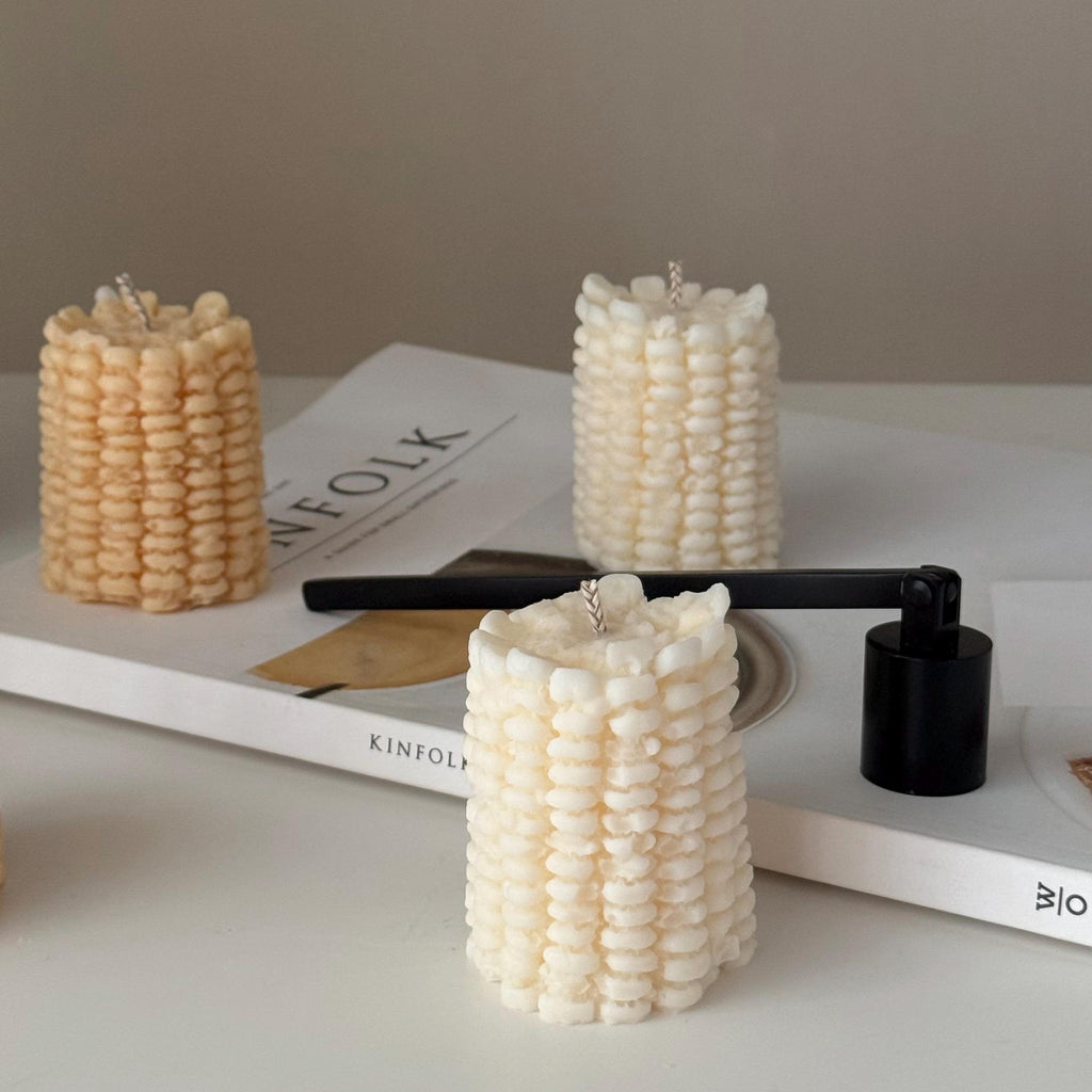 Corn Soy Candle — Bougie de Soja Épi de Maïs