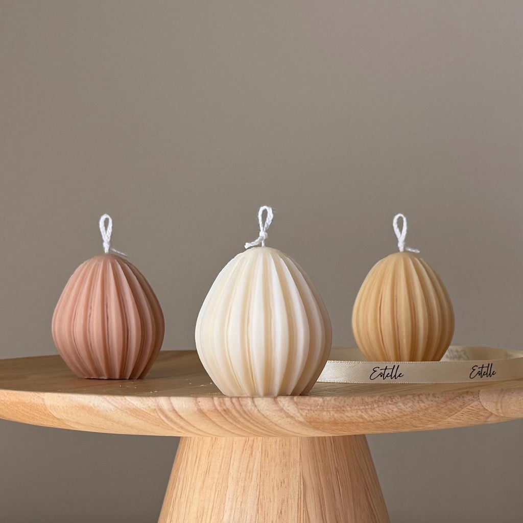 Mini Easter Egg Soy Candle — Mini Bougie de Soja Œuf de Pâques