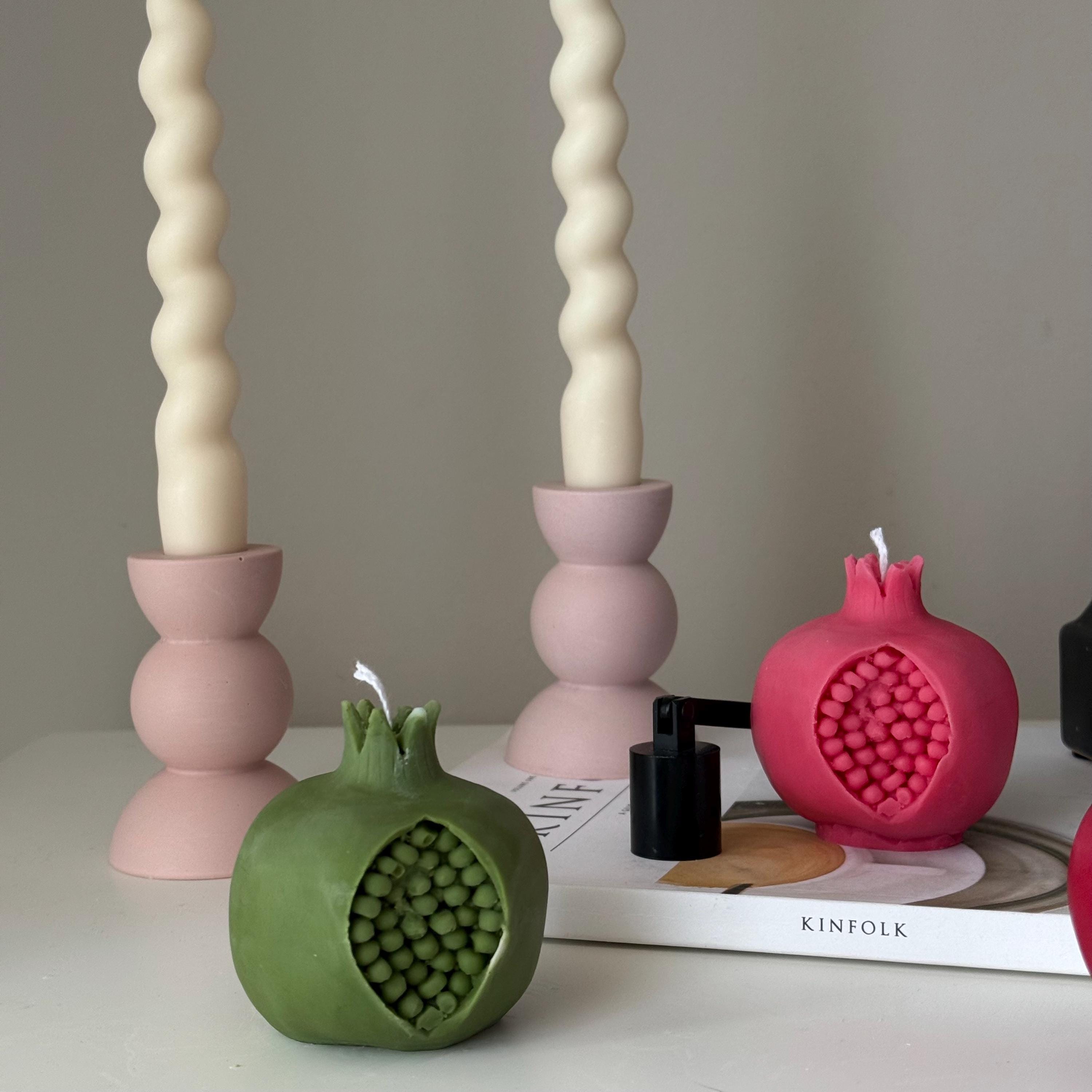 Pomegranate Soy Candle — Bougie de Soja Grenade