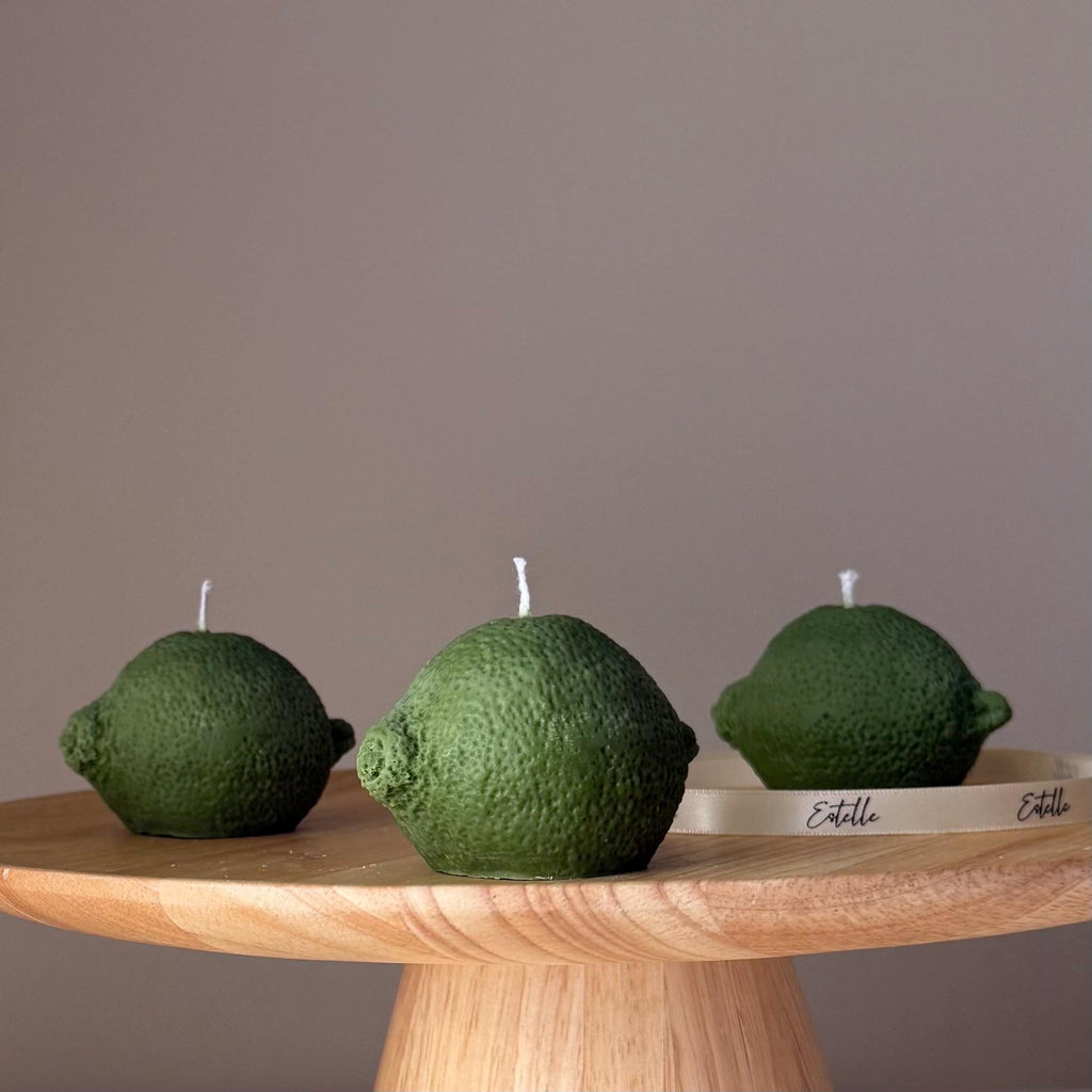 Lime Shaped Soy Candle — Bougie de Soja Forme de Lime