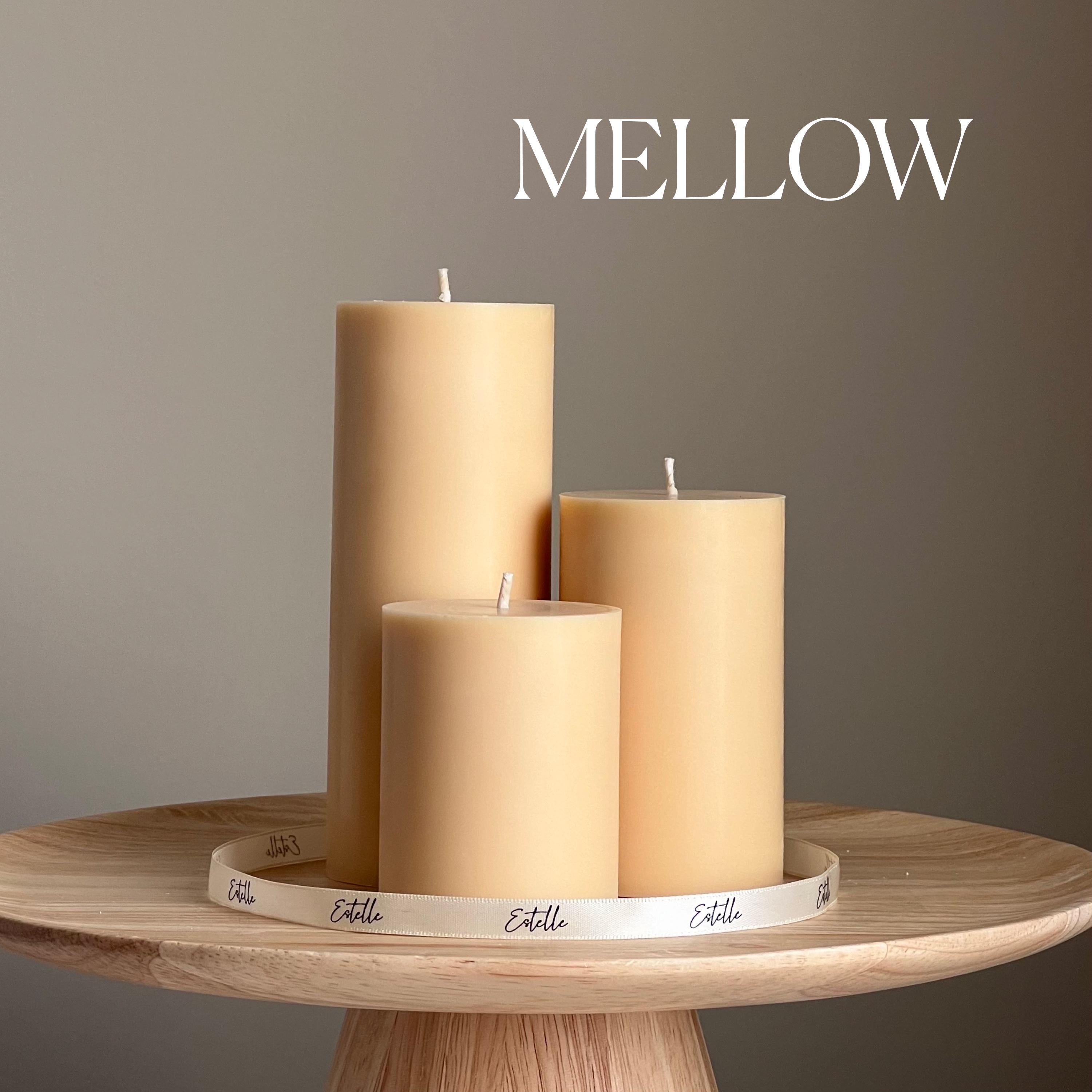 Soy Blend Pillar Candle Set — Ensemble de Bougies Pilier en Mélange de Soja