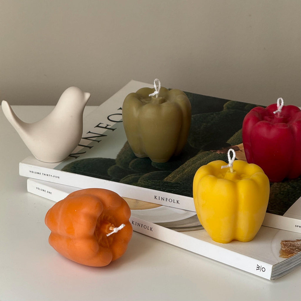 Bell Pepper Soy Candle — Bougie de Soja Poivron