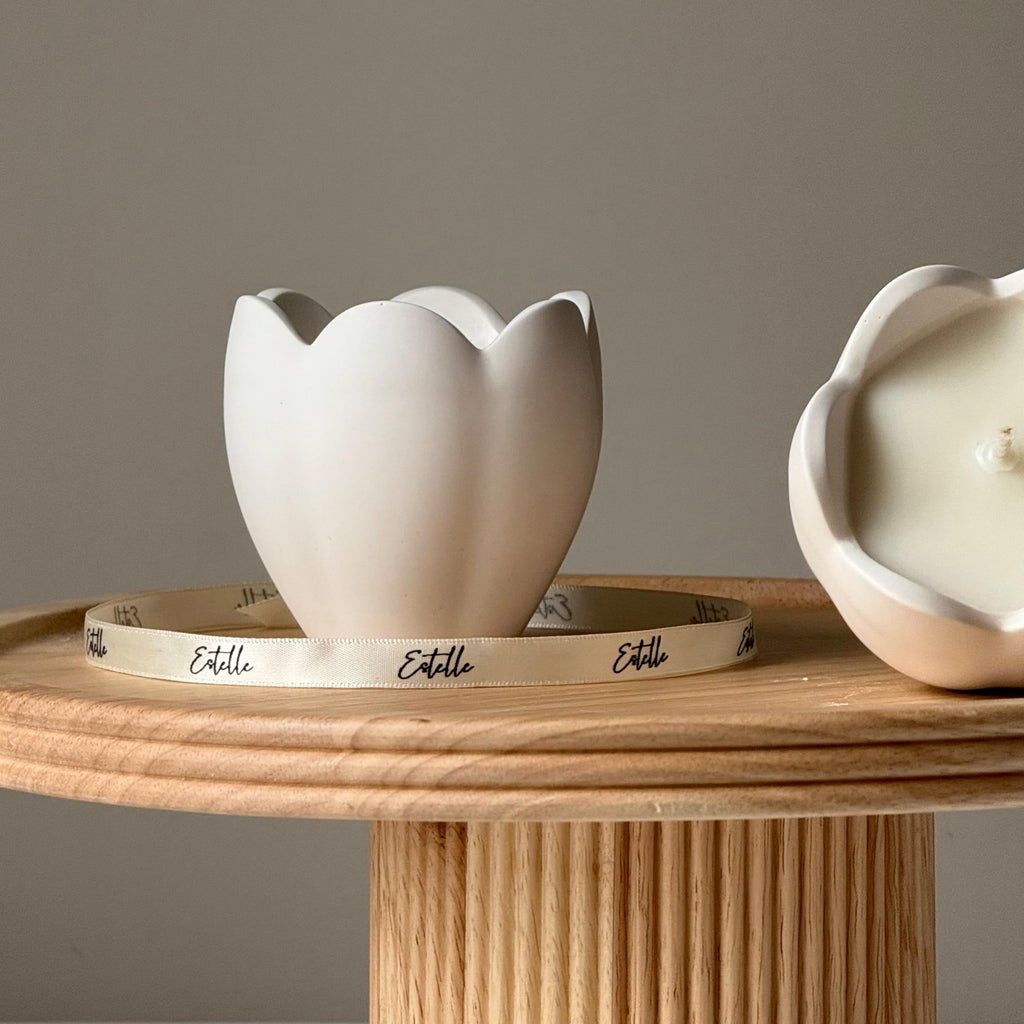 Flower Jar Soy Candle — Bougie de Soja Pot Fleur