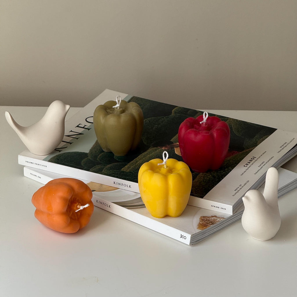Bell Pepper Soy Candle — Bougie de Soja Poivron