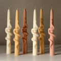 Snake Taper Soy Wax Candle — Bougie Conique de Soja Serpent