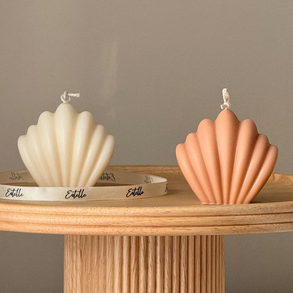Scallop Shell Soy Candle — Bougie de Soja Coquille Saint-Jacques