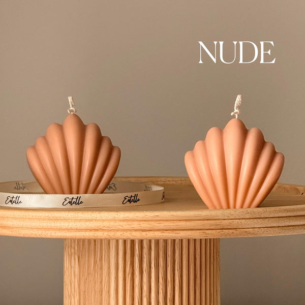Scallop Shell Soy Candle — Bougie de Soja Coquille Saint-Jacques