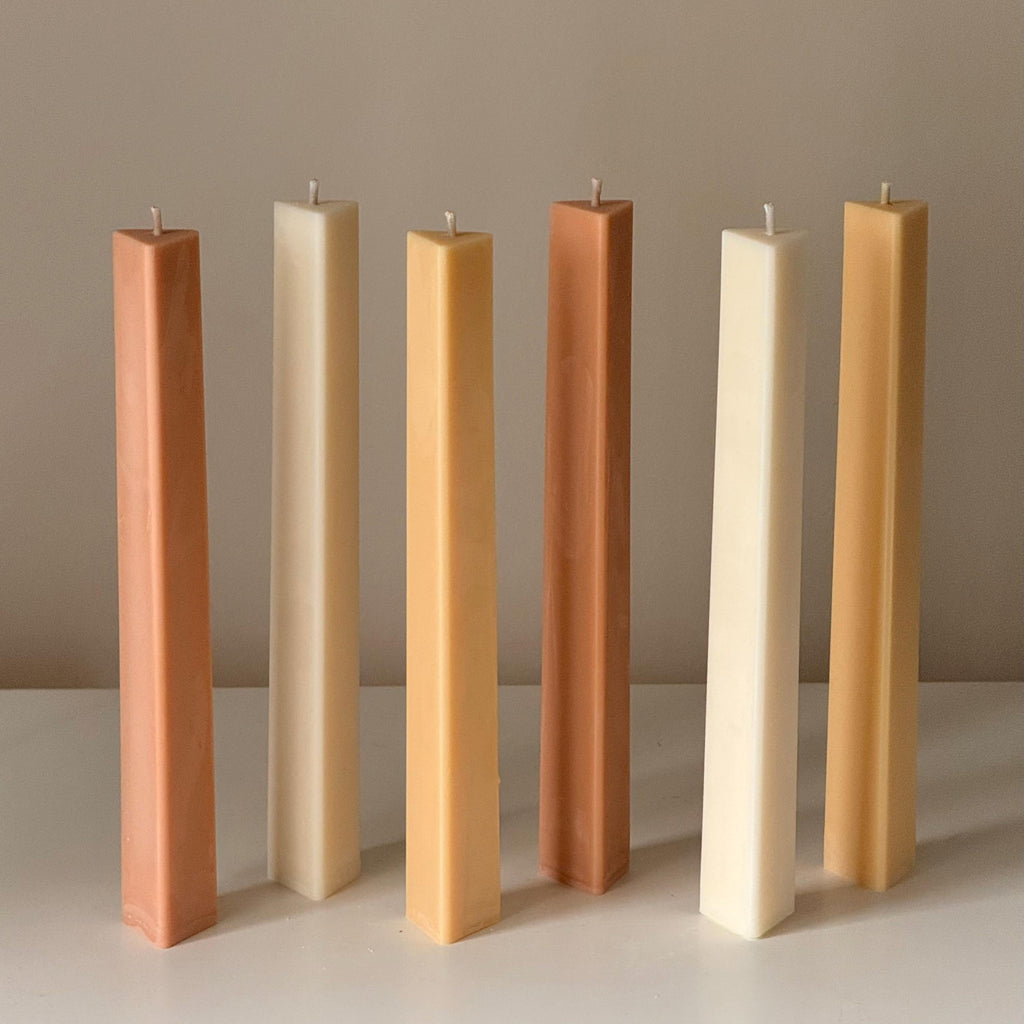 Greko Column Soy Wax Candle — Bougie de Soja Colonne Greko