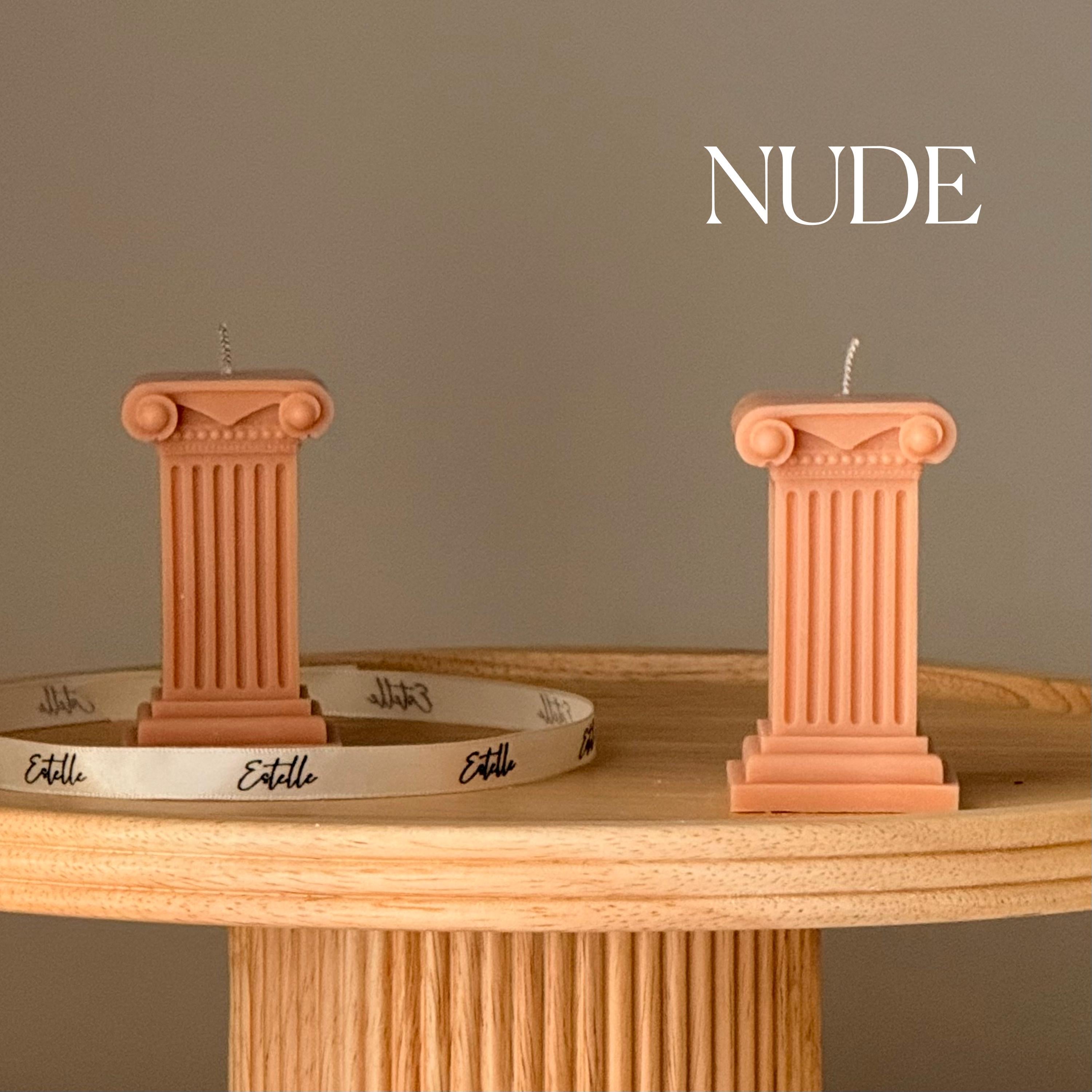 Tiny Column Soy Candle — Petite Bougie de Soja Colonne