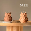 Mini Owl Soy Candle — Mini Bougie de Soja Hibou