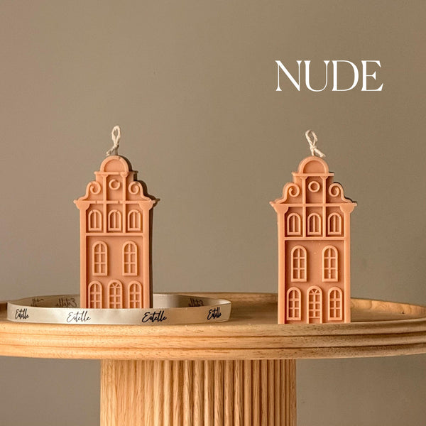 Petit Maison Soy Pillar Candle — Bougie Pilier de Soja Petite Maison
