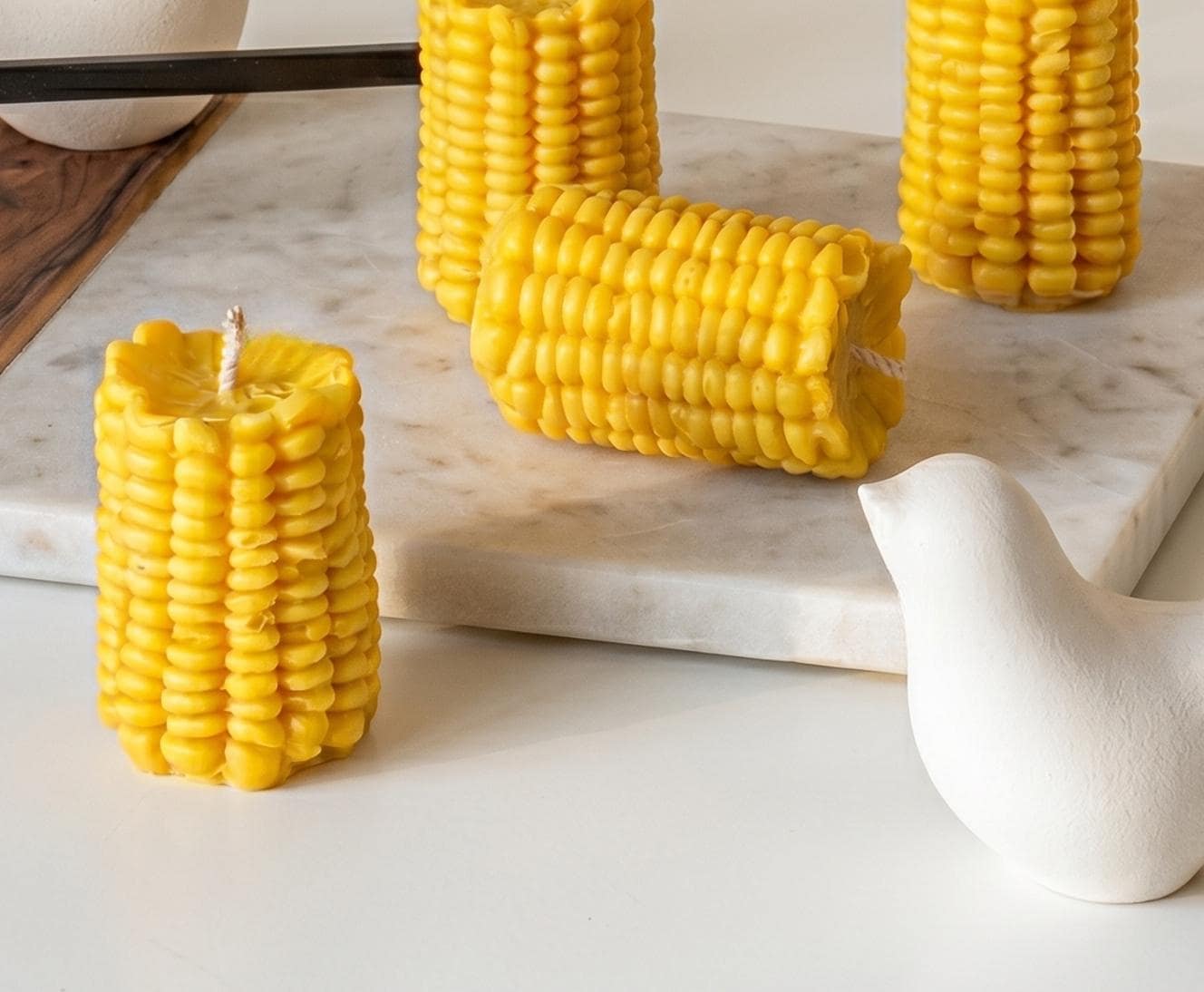 Corn Soy Candle — Bougie de Soja Épi de Maïs