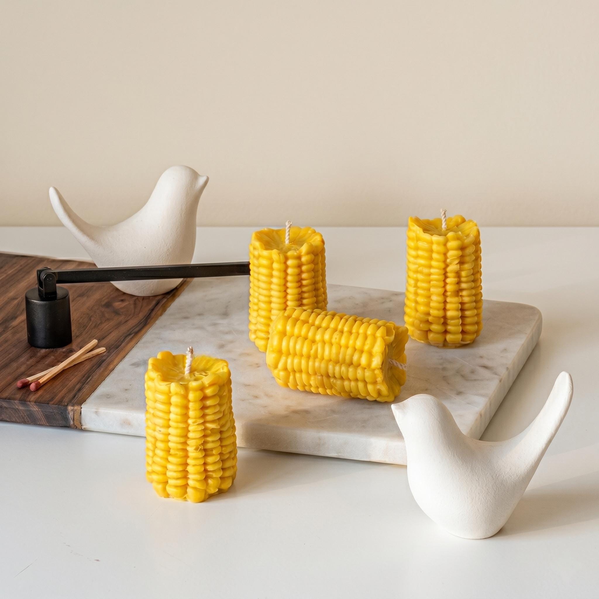 Corn Soy Candle — Bougie de Soja Épi de Maïs