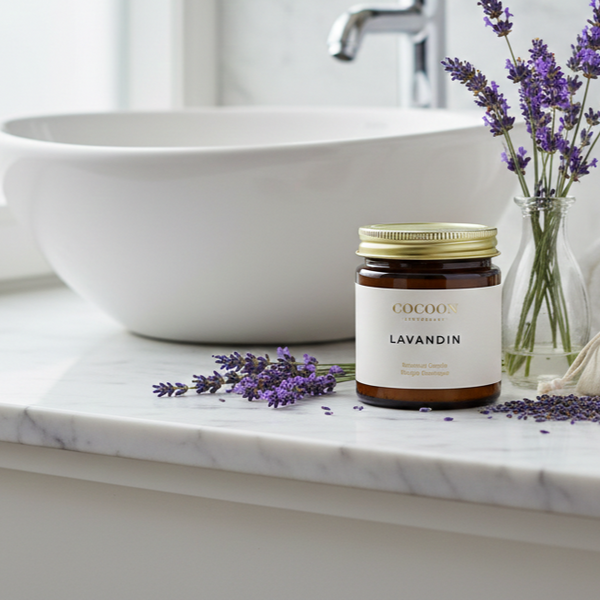 Canadian Lavandin Botanical Soy Candle - Bougie Soja Botanique Lavandin Fait au Canada