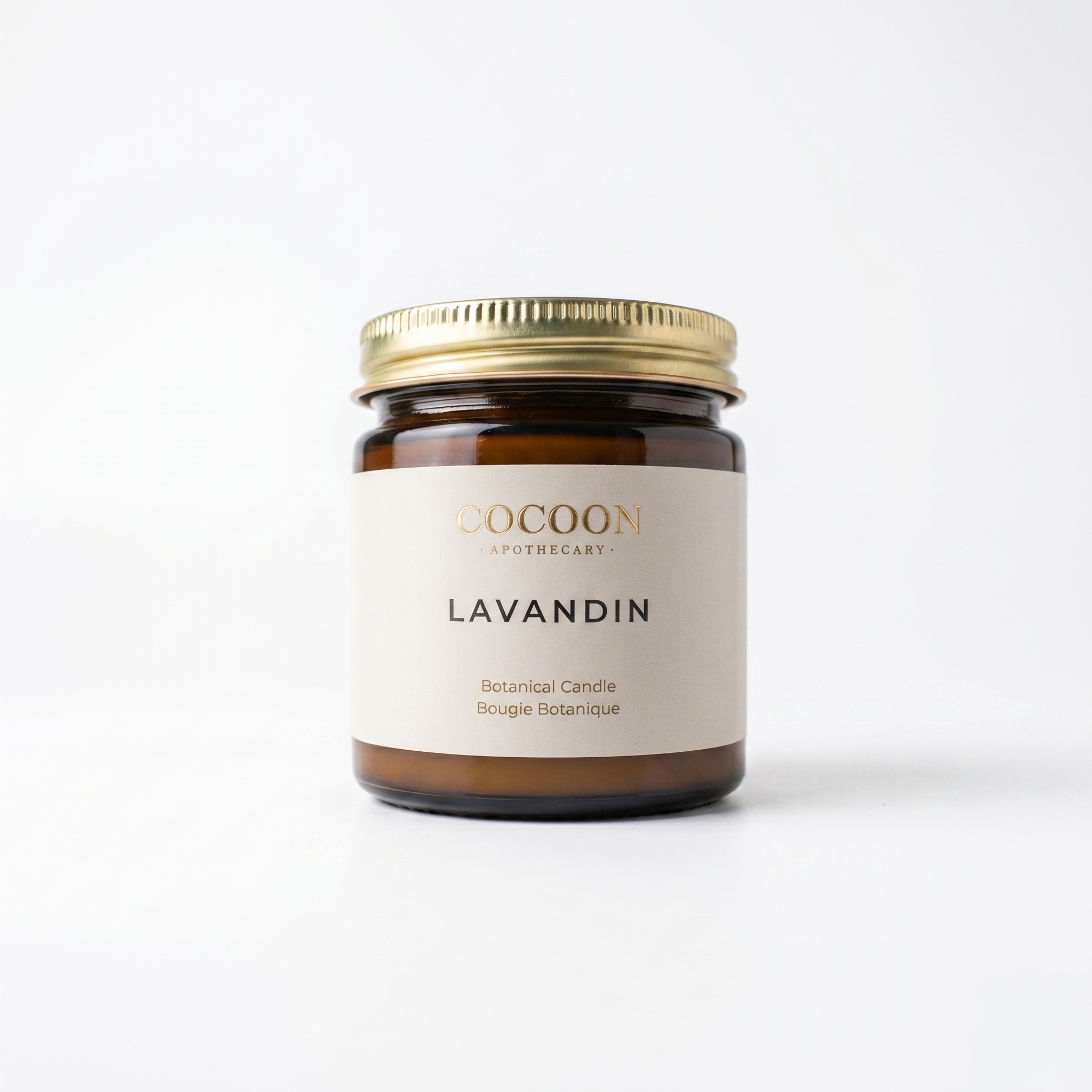 Canadian Lavandin Botanical Soy Candle - Bougie Soja Botanique Lavandin Fait au Canada