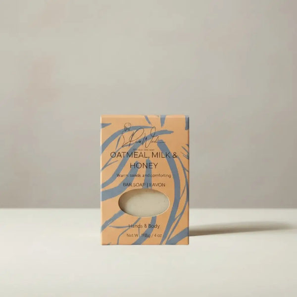 Canadian Oatmeal, Milk & Honey Soap Bar – Savon Avoine, Lait et Miel Fait au Canada