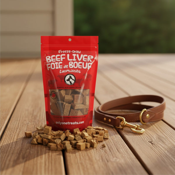 Freeze-Dried Beef Liver 50g — Foie de Bœuf Lyophilisé 50g