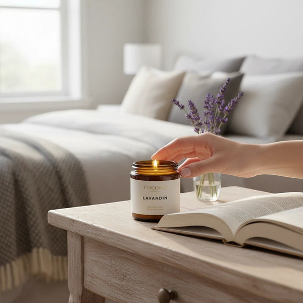 Lavandin Botanical Candle — Bougie Botanique au Lavandin