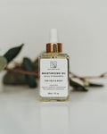 Oh Canada Gifts Zero Waste MVMT moisturizing oil in a glass dropper bottle for face and body skincare.